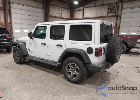 2021 Jeep Wrangler Unlimited Sport S 4X4 from USA, damaged, VIN 1C4HJXDNXMW775312